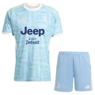 Kupiti-Prodajo-Nogometni-dresi-za-otroke-kompleti-Juventus-Gostujoci-2025-26