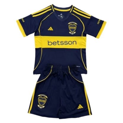 Kupiti-Prodajo-Otroski-Nogometni-Dresi-komplet-Boca-Juniors-Domaci-2025-26
