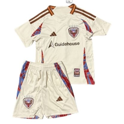 Kupiti-Prodajo-Otroski-Nogometni-Dresi-komplet-DC-United-Gostujoci-2025-26