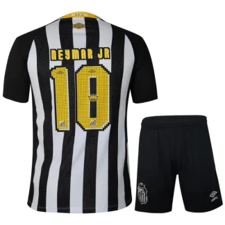 Kupiti-Prodajo-Otroski-Nogometni-Dresi-kompleti-FC-Santos-2025-26-Gostujoci-Neymar-Jr-10
