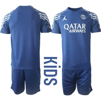 Kupiti-Prodajo-Otroski-Nogometni-dresi-Paris-Saint-Germain-PSG-2024-25-modra