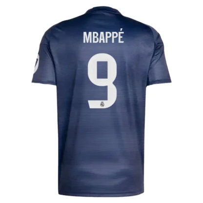 Kupiti-Prodajo-Otroski-Nogometni-dresi-kompleti-Real-Madrid-Gostujoci-2025-26-Kylian-Mbappe-9