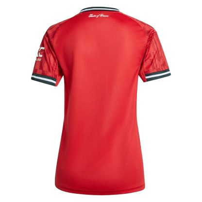 Kupiti-Prodajo-Zenski-Nogometni-Dresi-Manchester-United-Domaci-2025-26-rdeca