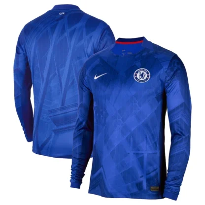 Najcenejsi-Moski-Nogometni-dresi-Chelsea-Domaci-2025-26-Dolgi-Rokav