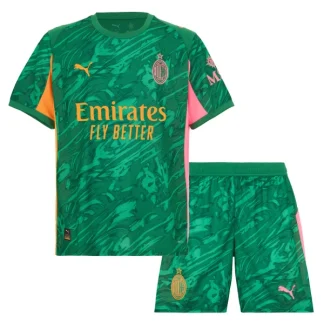 Najcenejsi-Otroski-Nogometni-Dresi-komplet-AC-Milan-Vratar-2025-26-zelena