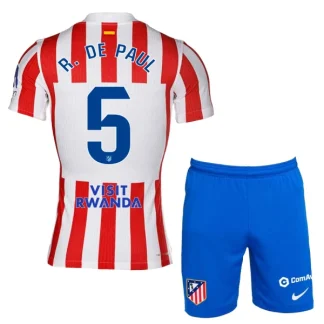 Kupiti-Prodajo-Otroski-Nogometni-Dresi-Atletico-Madrid-Domaci-2025-26-Rodrigo-De-Paul-5