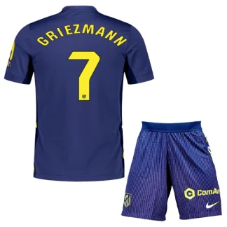 Kupiti-Prodajo-Otroski-Nogometni-Dresi-kompleti-Atletico-Madrid-Gostujoci-2025-26-Antoine-Griezmann-7
