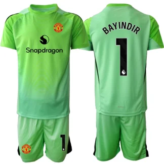 Kupiti-Prodajo-Otroski-Nogometni-dresi-komplet-Manchester-United-Vratar-2025-26-Zelena-tisk-BAYINDIR-1