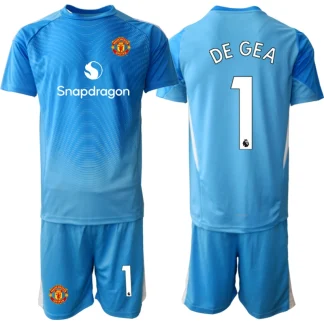 Kupiti-Prodajo-Otroski-Nogometni-dresi-komplet-Manchester-United-Vratar-2025-26-modra-David-de-Gea-1