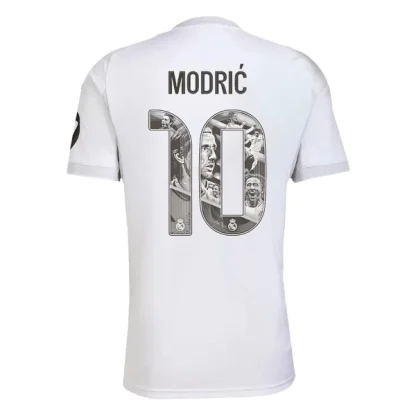 Kupiti-Prodajo-Otroski-Nogometni-dresi-kompleti-Real-Madrid-Domaci-2025-26-bela-Luka-Modric-10