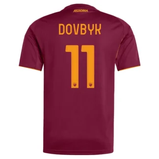 Kupiti-Prodajo-Moski-Nogometni-dresi-Artem-Dovbyk-11-AS-Roma-Domaci-2025-26