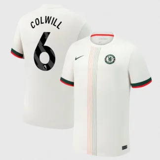 Kupiti-Prodajo-Moski-Nogometni-dresi-Chelsea-Levi-Colwill-6-Gostujoci-2025-26