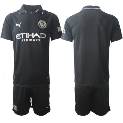 Kupiti-Prodajo-Moski-Nogometni-dresi-kompleti-Manchester-City-Gostujoci-2025-26-crna