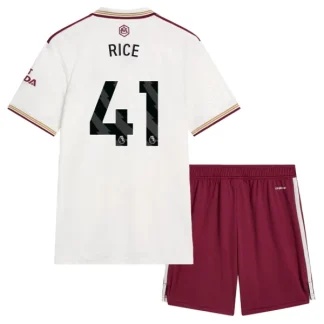 Kupiti-Prodajo-Otroski-dresi-za-nogomet-kompleti-Declan-Rice-41-Arsenal-Tretji-2025-26