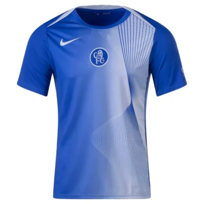 Najcenejsi-Moski-Nogometni-dresi-Chelsea-Pre-Match-2025-26-modra