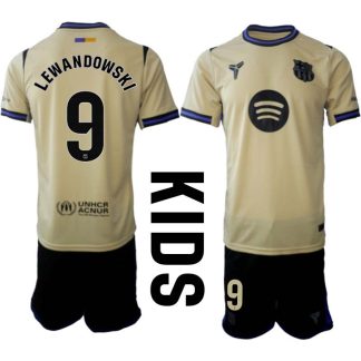 Kupiti-Prodajo-Dresi-FC-Barcelona-za-otroke-komplet-Gostujoci-2025-26-Robert-Lewandowski-9