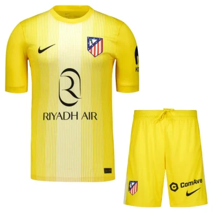 Kupiti-Prodajo-Otroski-Nogometni-Dresi-kompleti-rumena-Atletico-Madrid-Vratar-2025-26-Jan-Oblak-13