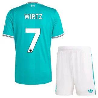 Kupiti-Prodajo-Otroski-nogometni-dresi-Liverpool-Florian-Wirtz-7-Tretji-2025-26