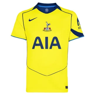 Najcenejsi-Moski-Tottenham-Hotspur-Tretji-2025-26-nogometni-dresi-rumena-Kratek-Rokav
