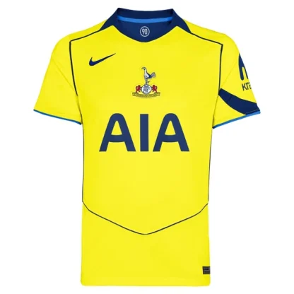 Najcenejsi-Moski-Tottenham-Hotspur-Tretji-2025-26-nogometni-dresi-rumena-Kratek-Rokav