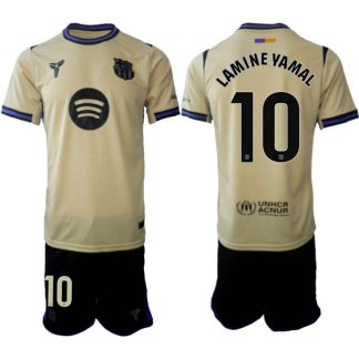 Najcenejsi-Nogometni-dresi-komplet-FC-Barcelona-Lamine-Yamal-10-Gostujoci-2025-26