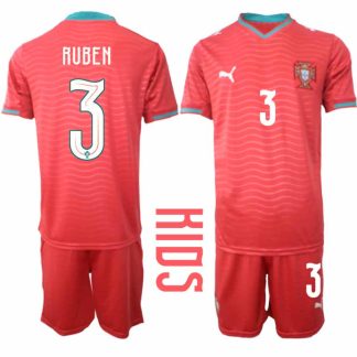Najcenejsi-Otroski-nogometni-dresi-Ruben-Dias-3-Portugalska-Domaci-SP-2026