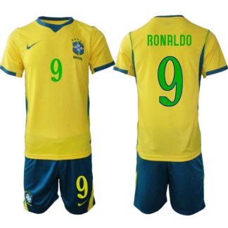 Kupiti-Prodajo-Moski-Nogometni-dresi-komplet-reprezentance-Brazilija-Ronaldo-Nazario-9-Domaci-SP-2026