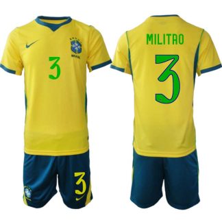 Kupiti-Prodajo-Moski-Nogometni-dresi-reprezentance-Brazilija-Eder-Militao-3-Domaci-SP-2026