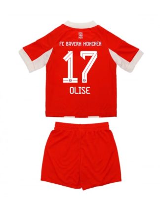 Kupiti-Prodajo-Otroski-Nogometni-dresi-Bayern-Munich-Michael-Olise-17-Domaci-2025-26-kompleti