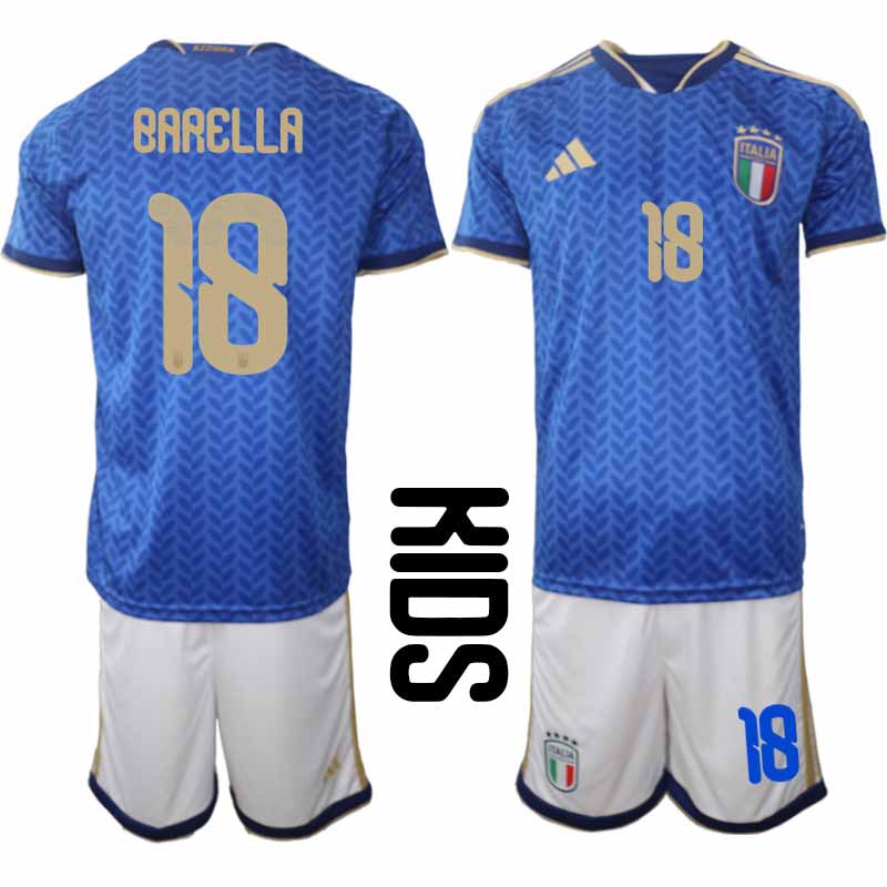 Kupiti-Prodajo-Otroski-dresi-komplet-reprezentance-Italija-Nicolo-Barella-18-Domaci-SP-2026