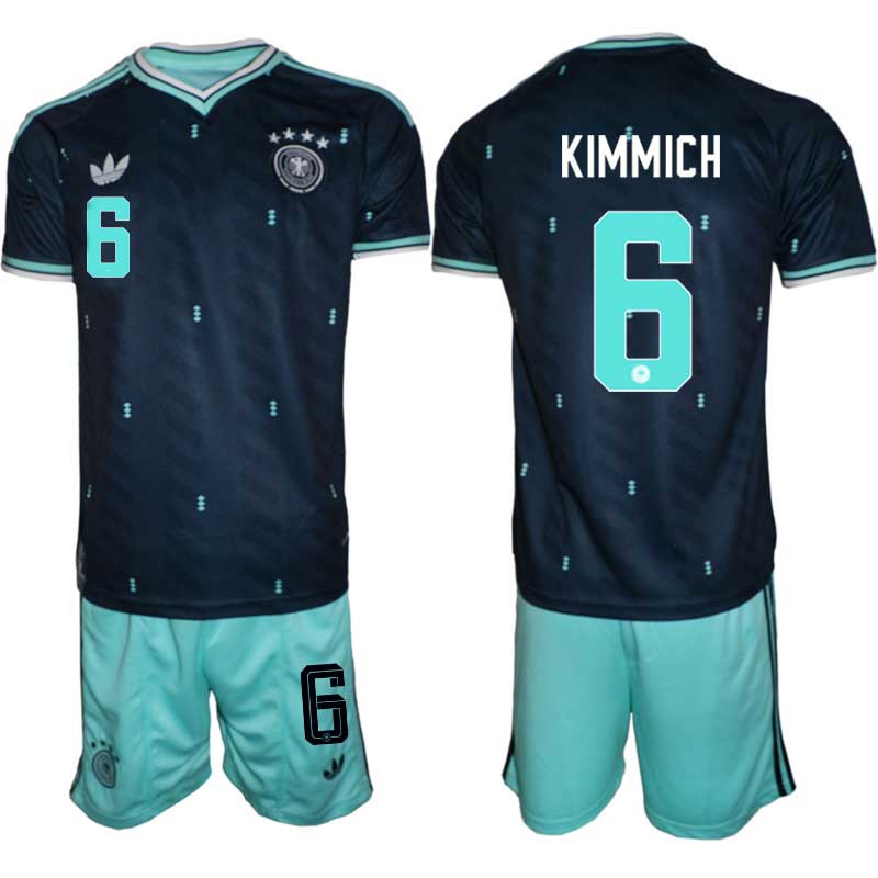 Kupiti-Prodajo-Moski-Nogometni-dresi-kompleti-reprezentance-Nemcija-DFB-Joshua-Kimmich-6-Gostujoci-SP-2026