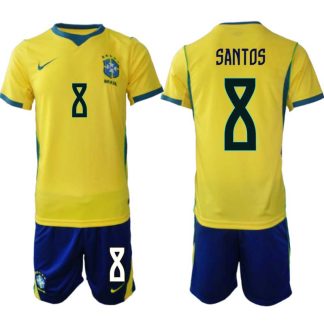 Kupiti-Prodajo-Moski-Nogometni-dresi-reprezentance-Brazilija-Andrey-Santos-8-Domaci-SP-2026-Kratke-hlace