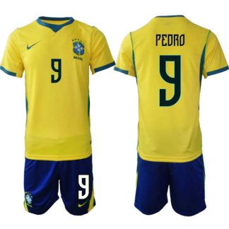 Kupiti-Prodajo-Moski-Nogometni-dresi-reprezentance-Brazilija-Pedro-9-Domaci-SP-2026-Kratke-hlace