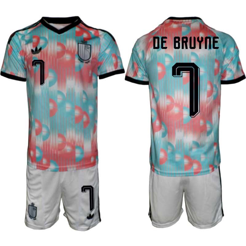 Kupiti-Prodajo-Moski-Nogometni-dresi-kompleti-Belgija-reprezentance-Kevin-De-Bruyne-7-Gostujoci-SP-2026