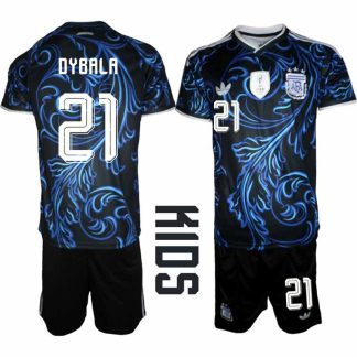 Kupiti-Prodajo-Otroski-Nogometni-dresi-Argentina-reprezentance-Paulo-Dybala-21-Gostujoci-SP-2026-Kratke-hlace