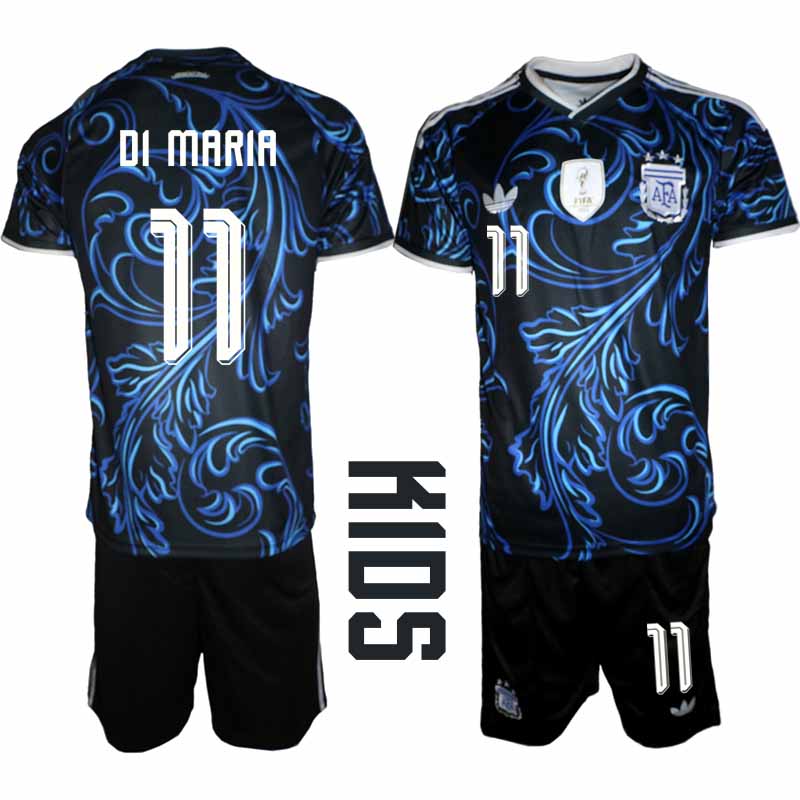 Kupiti-Prodajo-Otroski-nogometni-dresi-Argentina-reprezentance-Angel-Di-Maria-11-Gostujoci-SP-2026