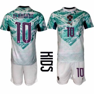Kupiti-Prodajo-Otroski-nogometni-dresi-kompleti-Portugalska-reprezentance-Bernardo-Silva-10-Gostujoci-SP-2026