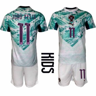 Kupiti-Prodajo-Otroski-nogometni-dresi-kompleti-Portugalska-reprezentance-Joao-Felix-11-Gostujoci-SP-2026