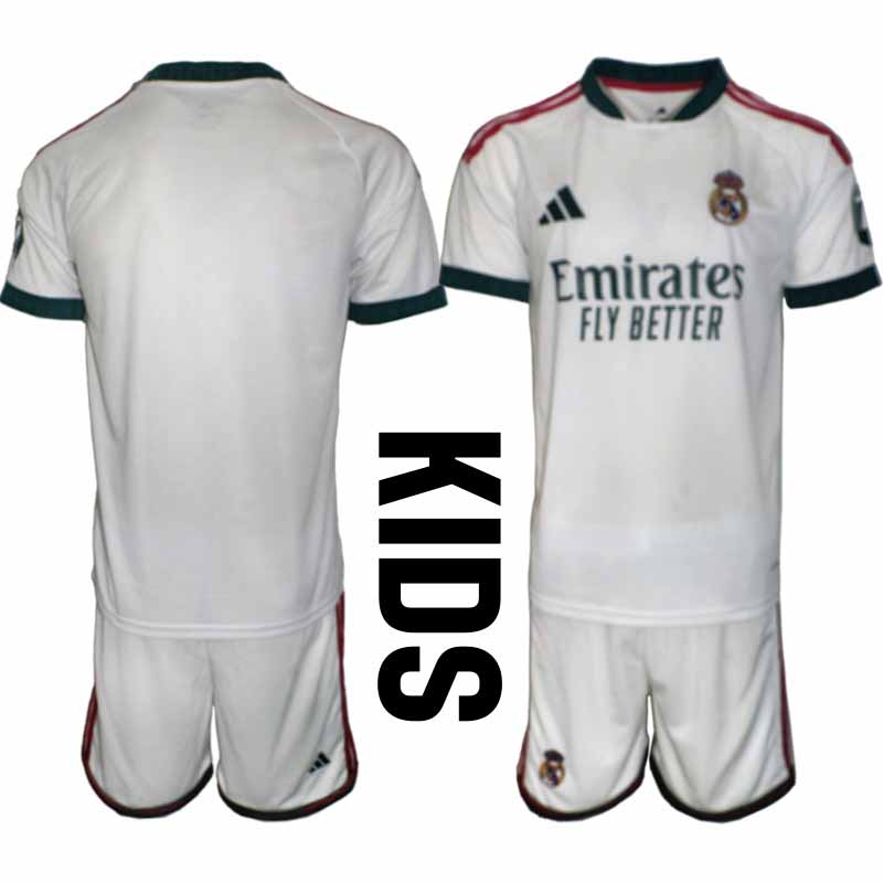 Kupiti-Prodajo-Otroski-nogometni-dresi-kompleti-Real-Madrid-Domaci-2026-27-z-lastnim-tiskom