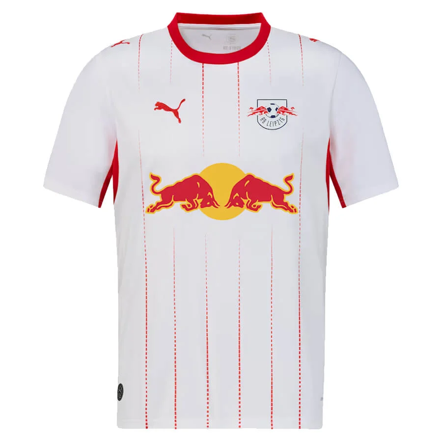 Najcenejsi-Moski-Nogometni-dresi-RB-Leipzig-Domaci-2026-2027-bela-Kratek-Rokav