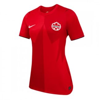 ajcenejsi-Zenski-Nogometni-dresi-Kanada-Domaci-SP-2026-rdeca-Kratek-Rokav