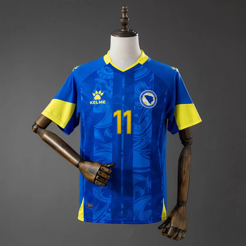 Kupiti-Prodajo-Bosna-in-Hercegovina-Domaci-2023-2026-Edin-Dzeko-11-Nogometni-dresi-Moski