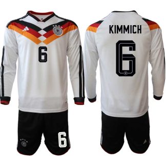 Kupiti-Prodajo-Moski-Nogometni-dresi-reprezentance-Nemcija-DFB-Joshua-Kimmich-6-Domaci-SP-2026-Dolgi-Rokav-Kratke-hlace