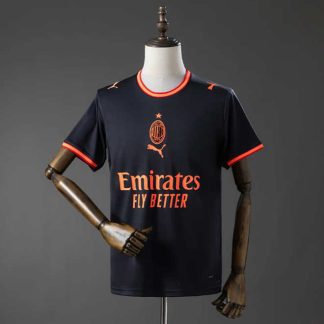 Kupiti-Prodajo-Moski-nogometni-dresi-AC-Milan-Tretji-2026-27-crna-Kratek-Rokav