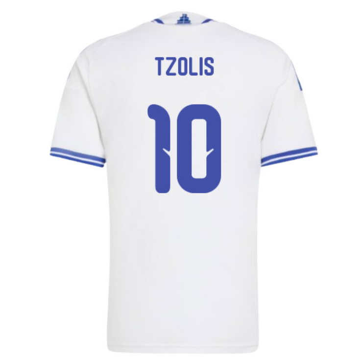 Kupiti-Prodajo-Nogometni-dresi-reprezentance-Grcija-SP-2026-Christos-Tzolis-10-Domaci