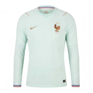 Najcenejsi-Moski-Nogometni-dresi-reprezentance-Francija-Gostujoci-SP-2026-Dolgi-Rokav