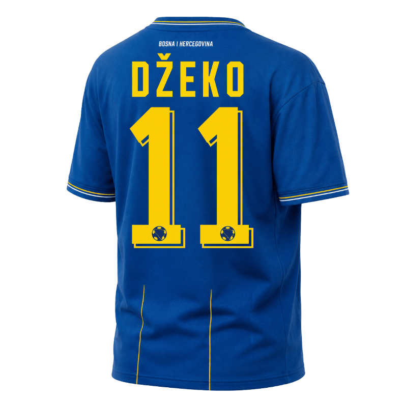 Kupiti-Prodajo-Nogometni-dresi-Bosna-in-Hercegovina-SP-2026-Edin-Dzeko-11-Domaci-2026-27