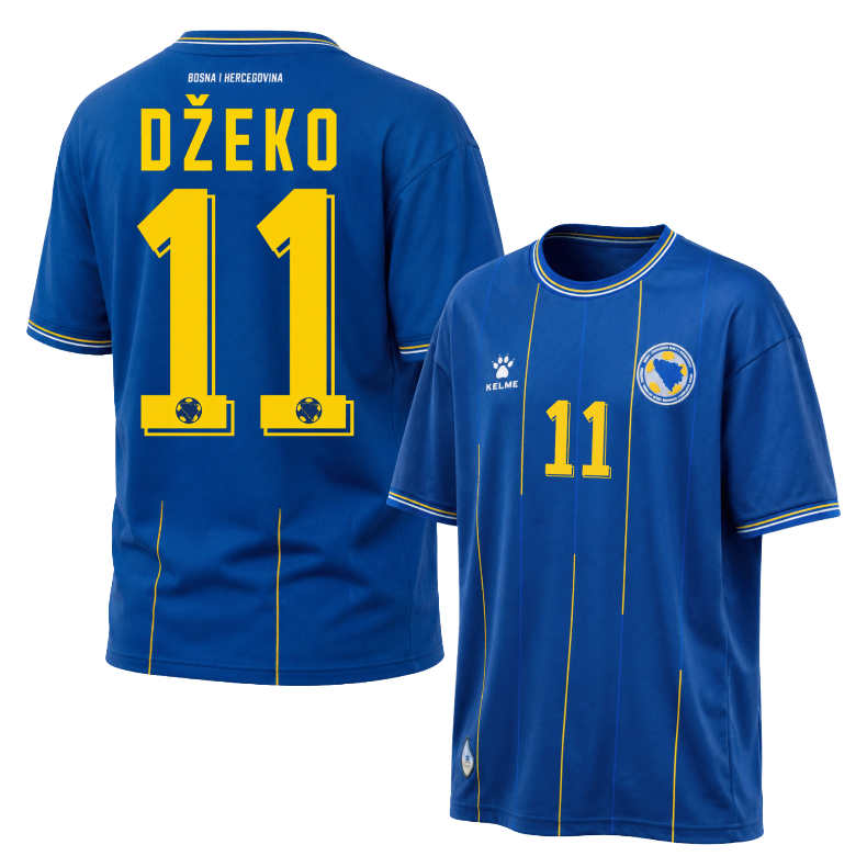 Kupiti-Prodajo-Nogometni-dresi-Bosna-in-Hercegovina-SP-2026-Edin-Dzeko-11-Domaci-2026-27
